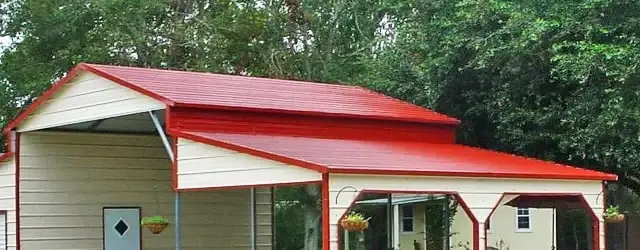 A-Frame / Boxed-Eave Roof (Traditional Aesthetics, Better Strength)