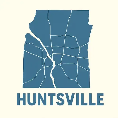 Metal Buildings Huntsville Map