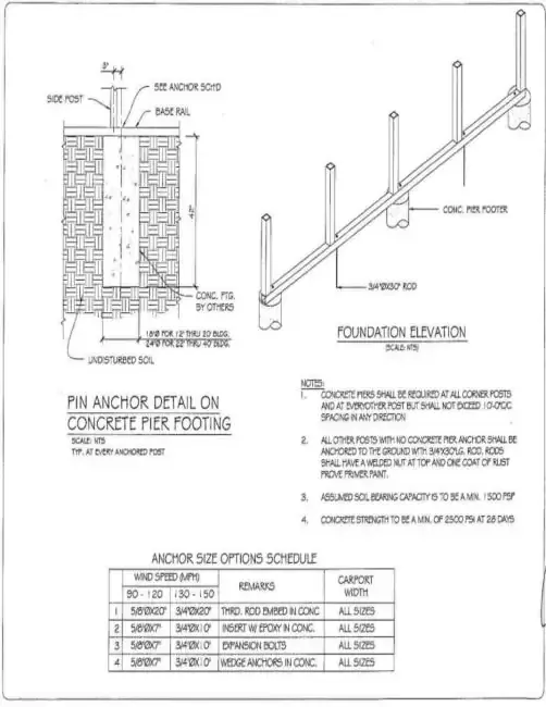 Building Plans and Drawings for Metal Buildings building drawing 13 - Sample blueprint and construction plans
