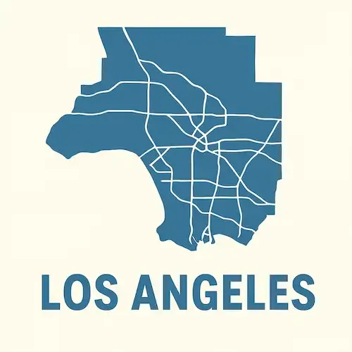 Metal Buildings Los Angeles Map