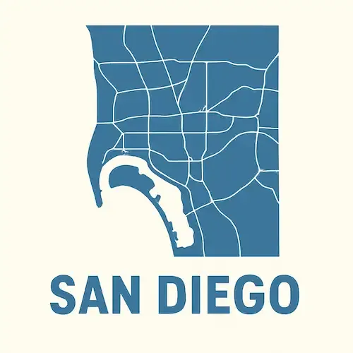 Metal Buildings San Diego Map
