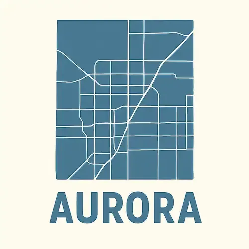 Metal Buildings Aurora Map