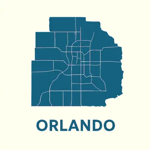 Metal Buildings Orlando Map