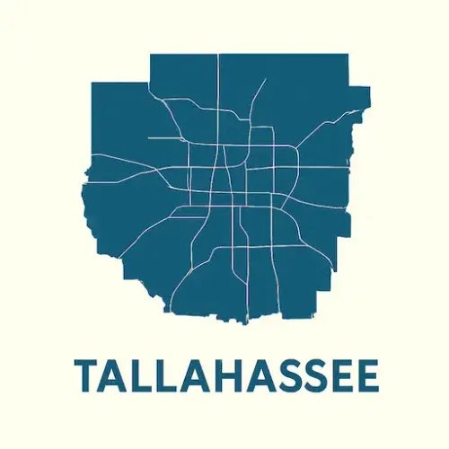 Metal Buildings Tallahassee Map