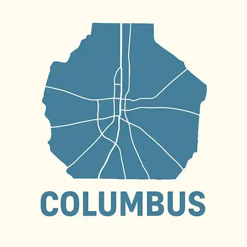 Metal Buildings Columbus Map