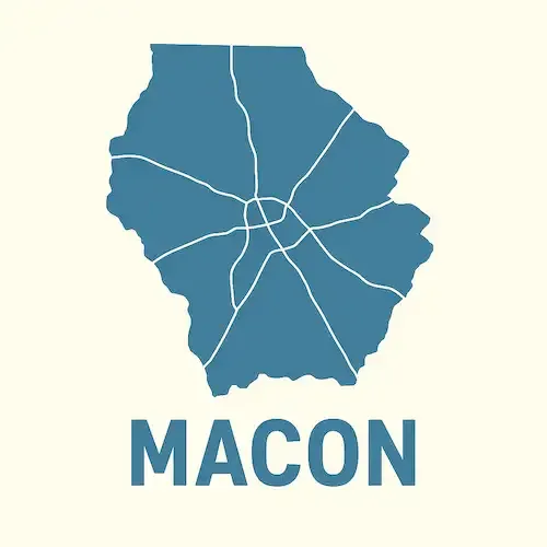 Metal Buildings Macon Map