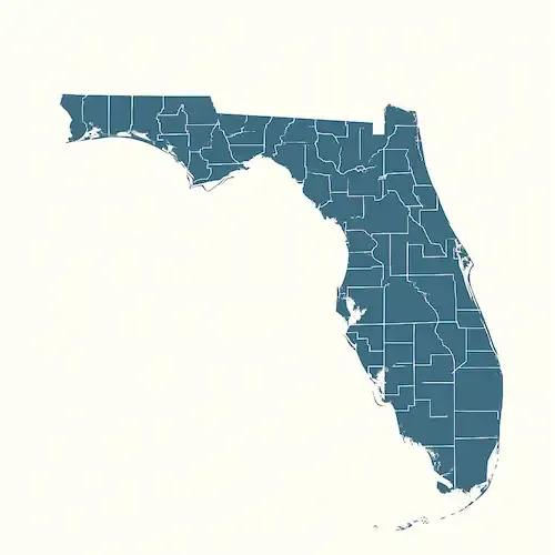 Metal Buildings Florida Map