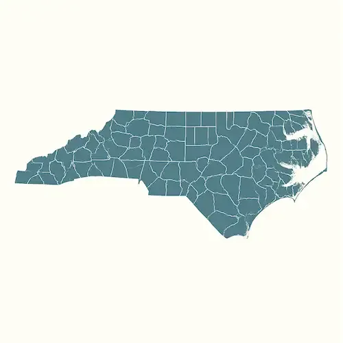Metal Buildings North Carolina Map