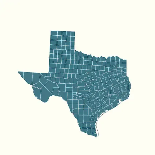 Metal Buildings Texas Map