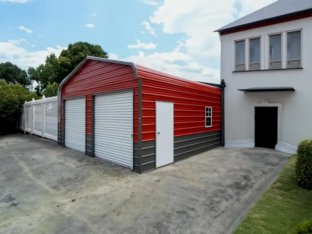 Custom Metal Garages and Workshops metal building - View details and pricing