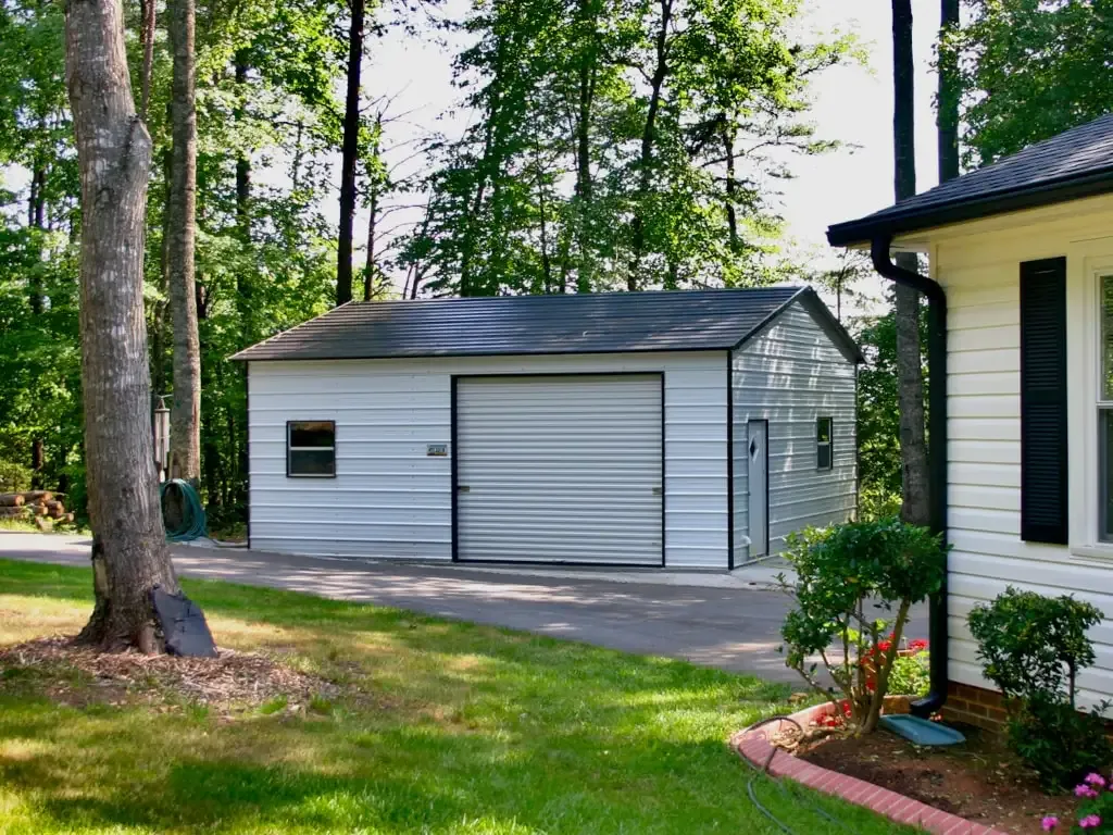 Custom Metal Garages and Workshops metal building - View details and pricing