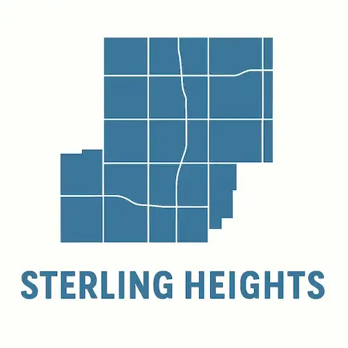 Metal Buildings Sterling Heights Map