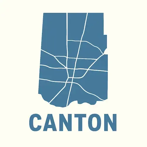 Metal Buildings Canton Map