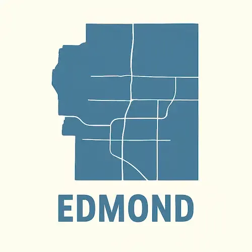 Metal Buildings Edmond Map
