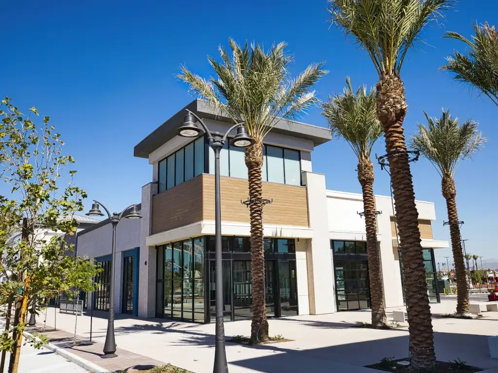 Red Iron Steel Retail Spaces metal building - View details and pricing