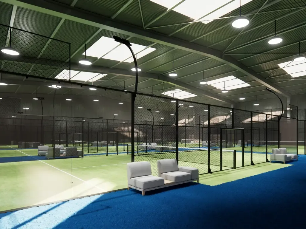 Red Iron Steel Sports Facilities metal building - View details and pricing