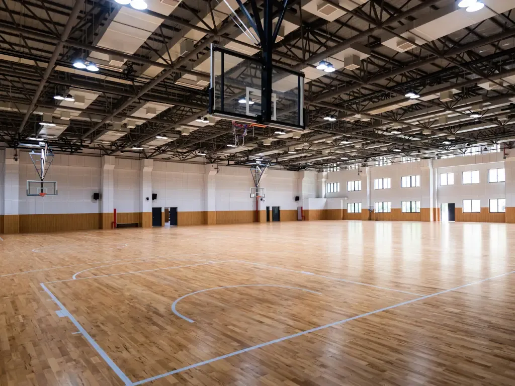 Red Iron Steel Sports Facilities metal building - View details and pricing