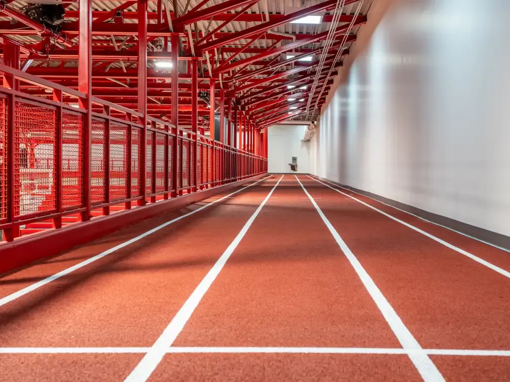 Red Iron Steel Sports Facilities metal building - View details and pricing