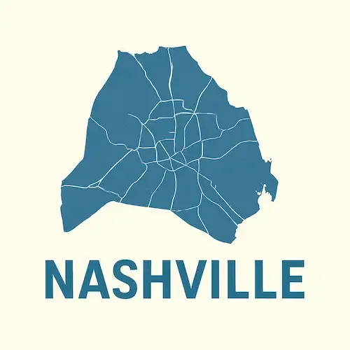 Metal Buildings Nashville Map