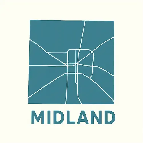 Metal Buildings Midland Map