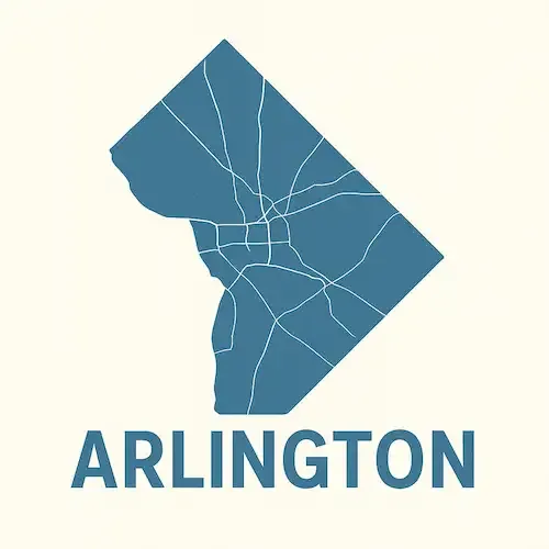 Metal Buildings Arlington Map