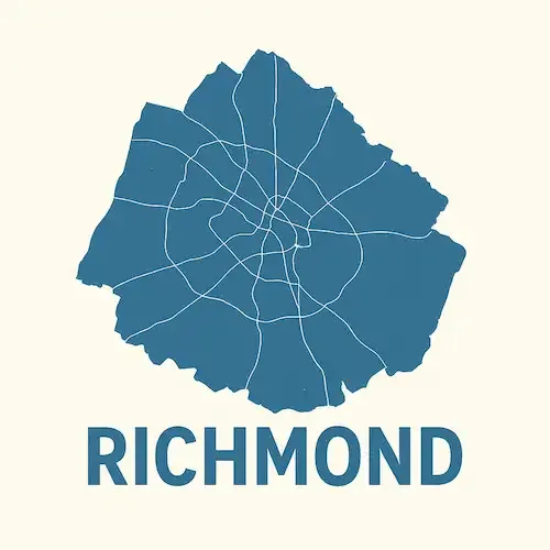 Metal Buildings Richmond Map