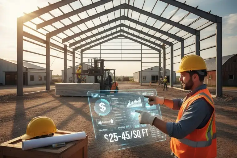 how much does it cost to build a metal building
