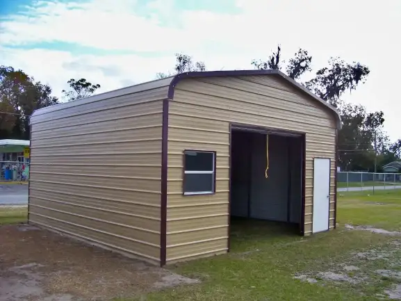 Custom Metal Garages and Workshops image