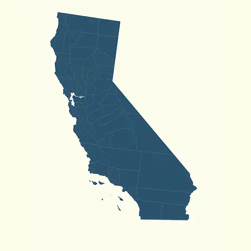 Metal Buildings California Map