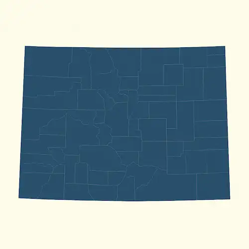 Metal Buildings Colorado Map