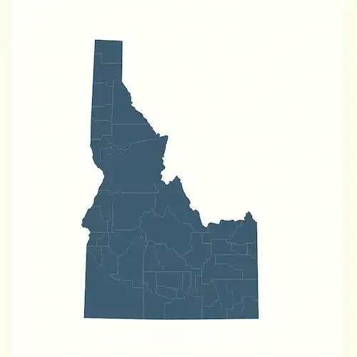 Metal Buildings Idaho Map
