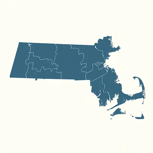 Metal Buildings Massachusetts Map