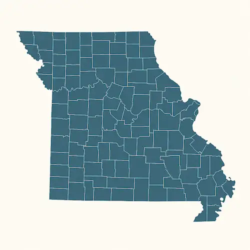 Metal Buildings Missouri  Map