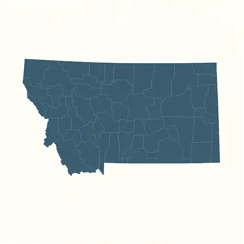 Metal Buildings Montana Map