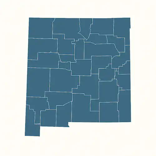Metal Buildings New Mexico Map