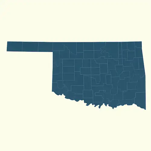 Metal Buildings Oklahoma Map