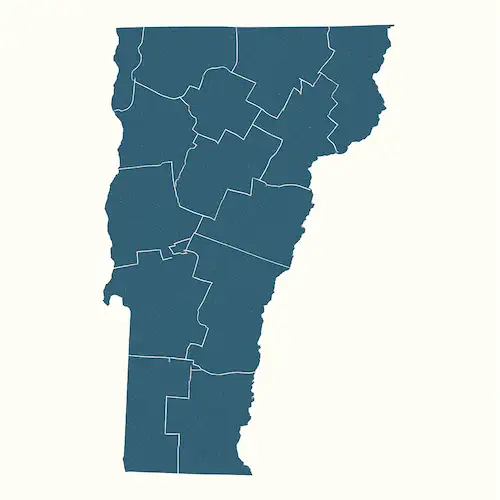 Metal Buildings Vermont Map